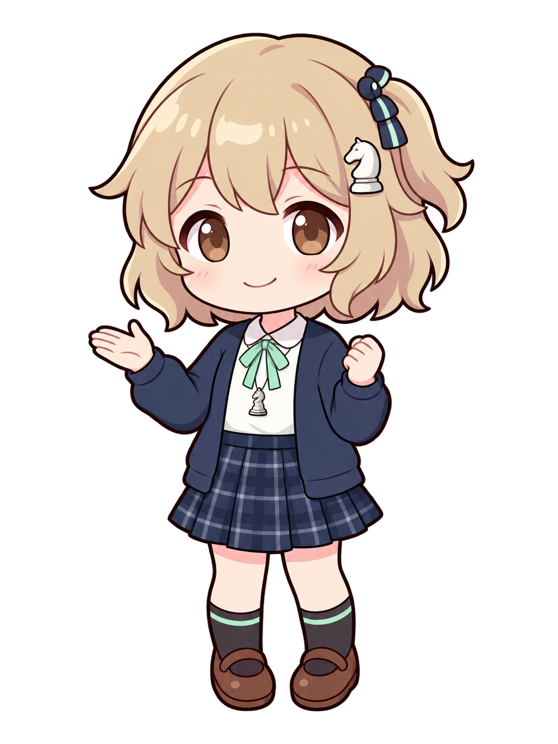 案内役の女の子
